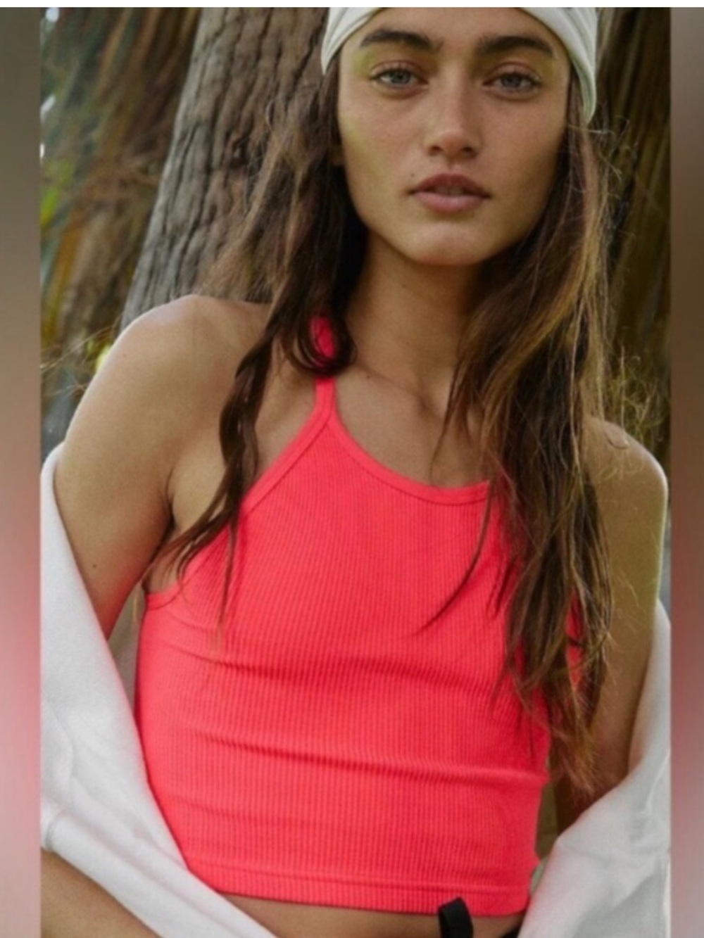 FREE PEOPLE Happiness Runs Crop Tank XS/S